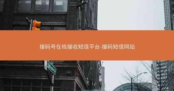 接码号在线接收短信平台-接码短信网站